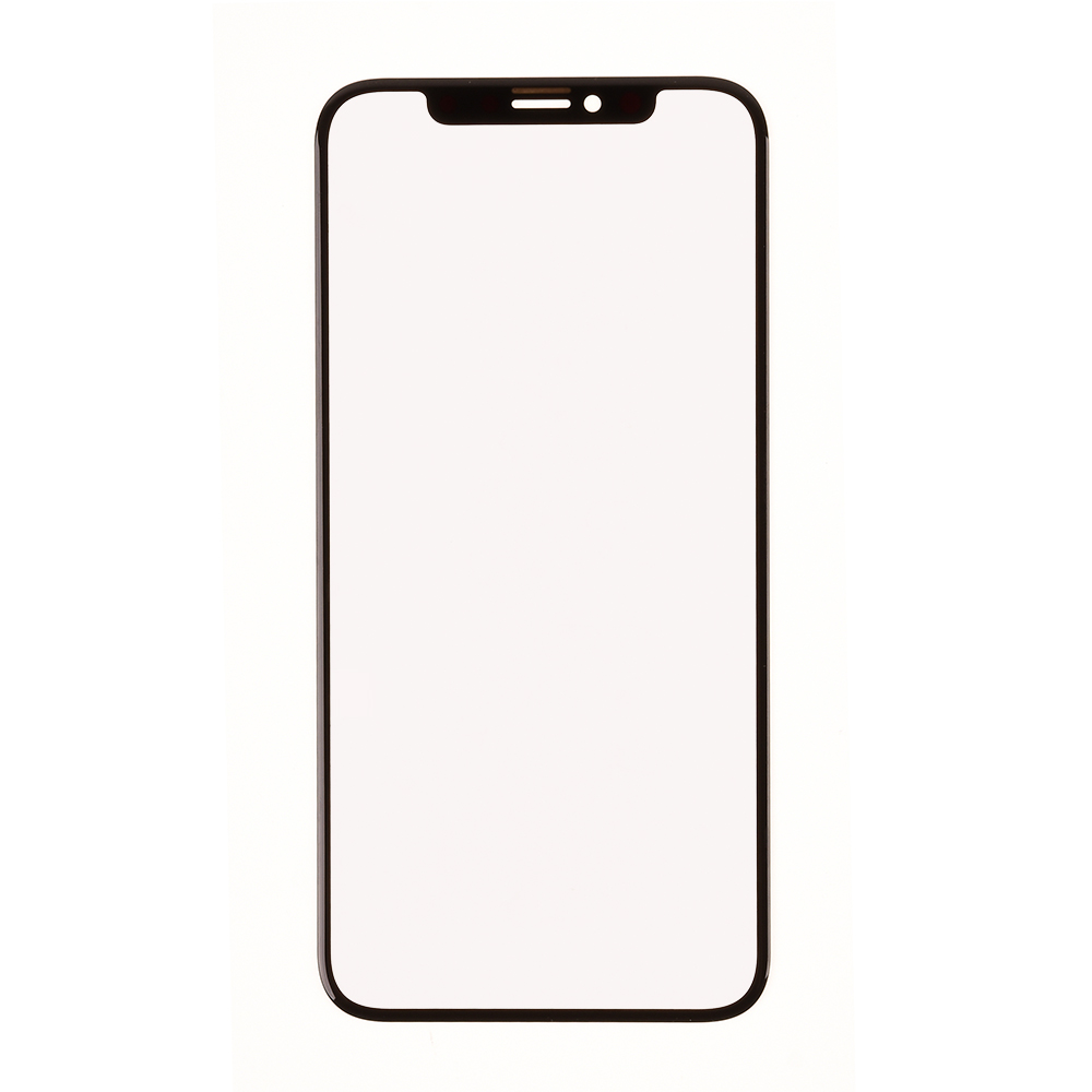 For Apple iPhone X Glass Lens with OCA Black S+
