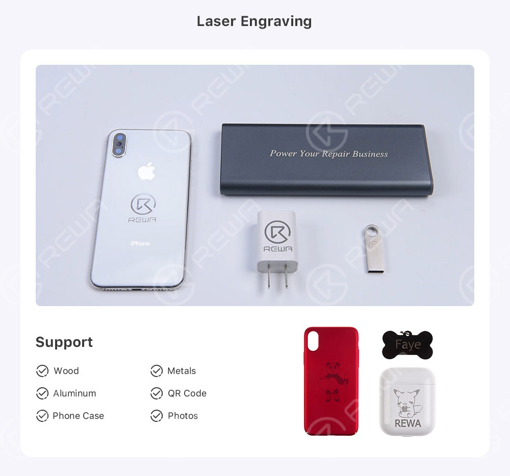 Laser Engraving Machine for iPhone Back Glass Housing Separating